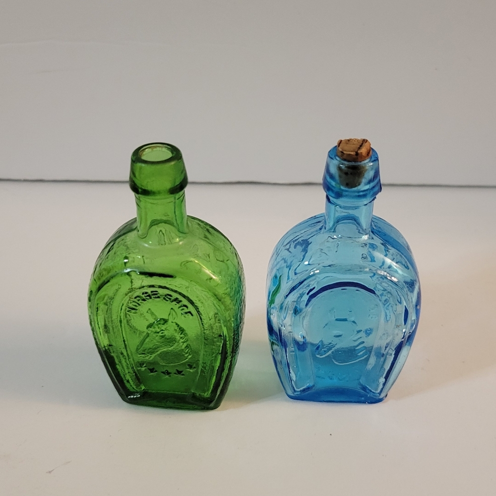 Wheaton Bottle Set Horse Horse shoes